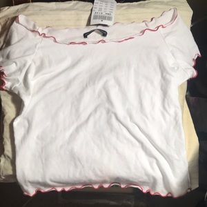 Brandy Melville off shoulder top